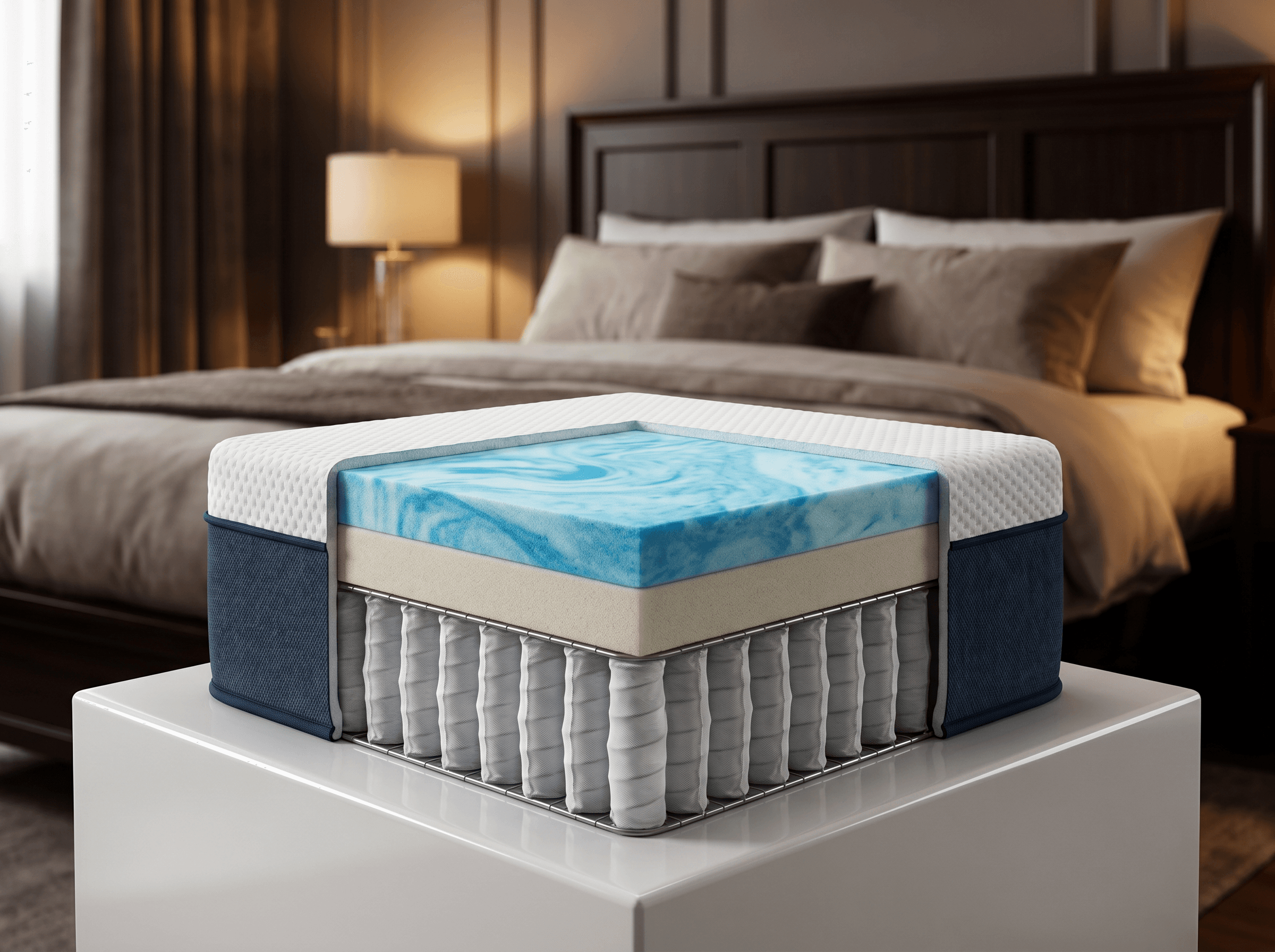 Luxury Cooling Hybrid Mattress (Queen)