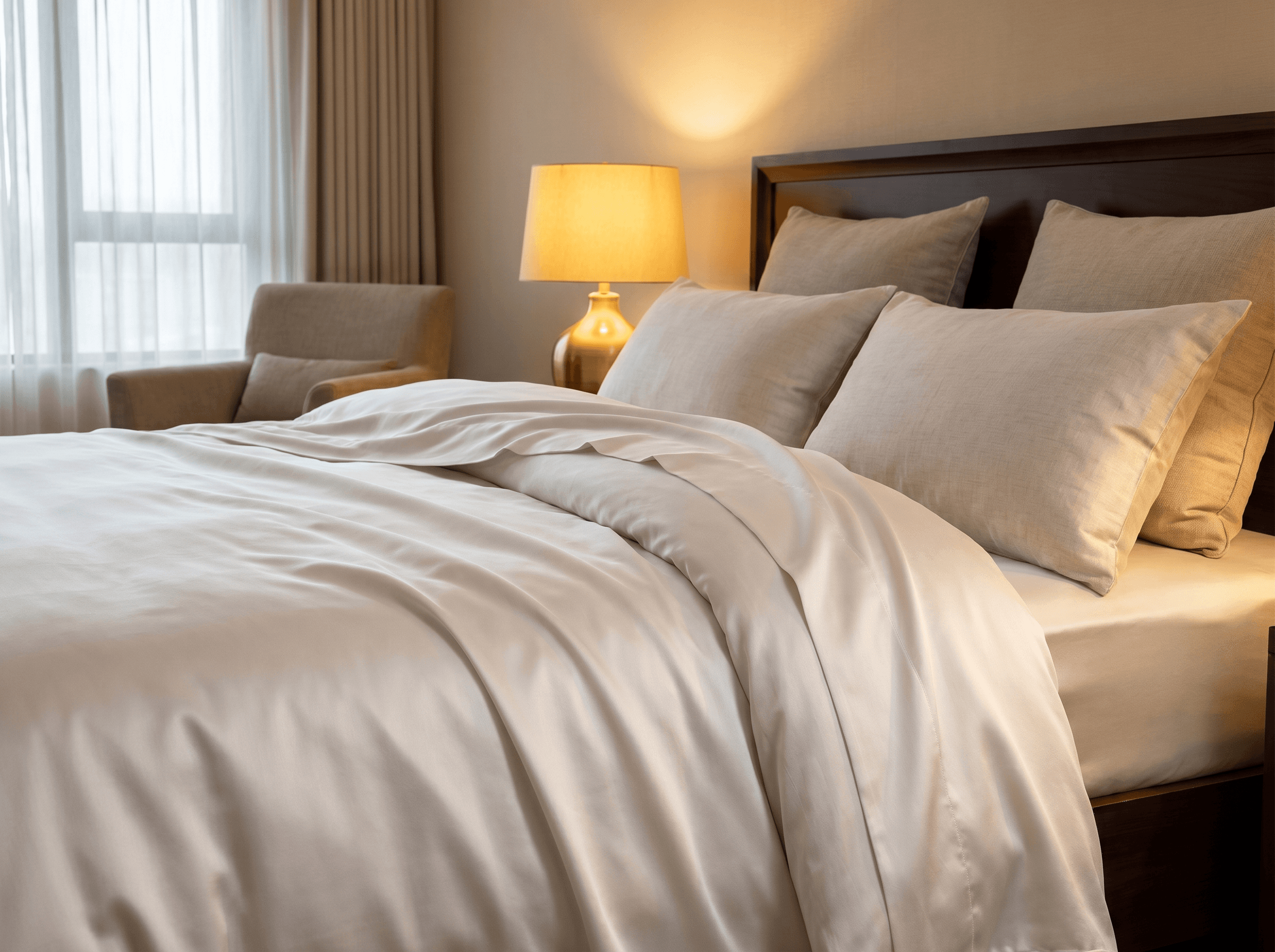 Bamboo Silk Sheet Set (King)