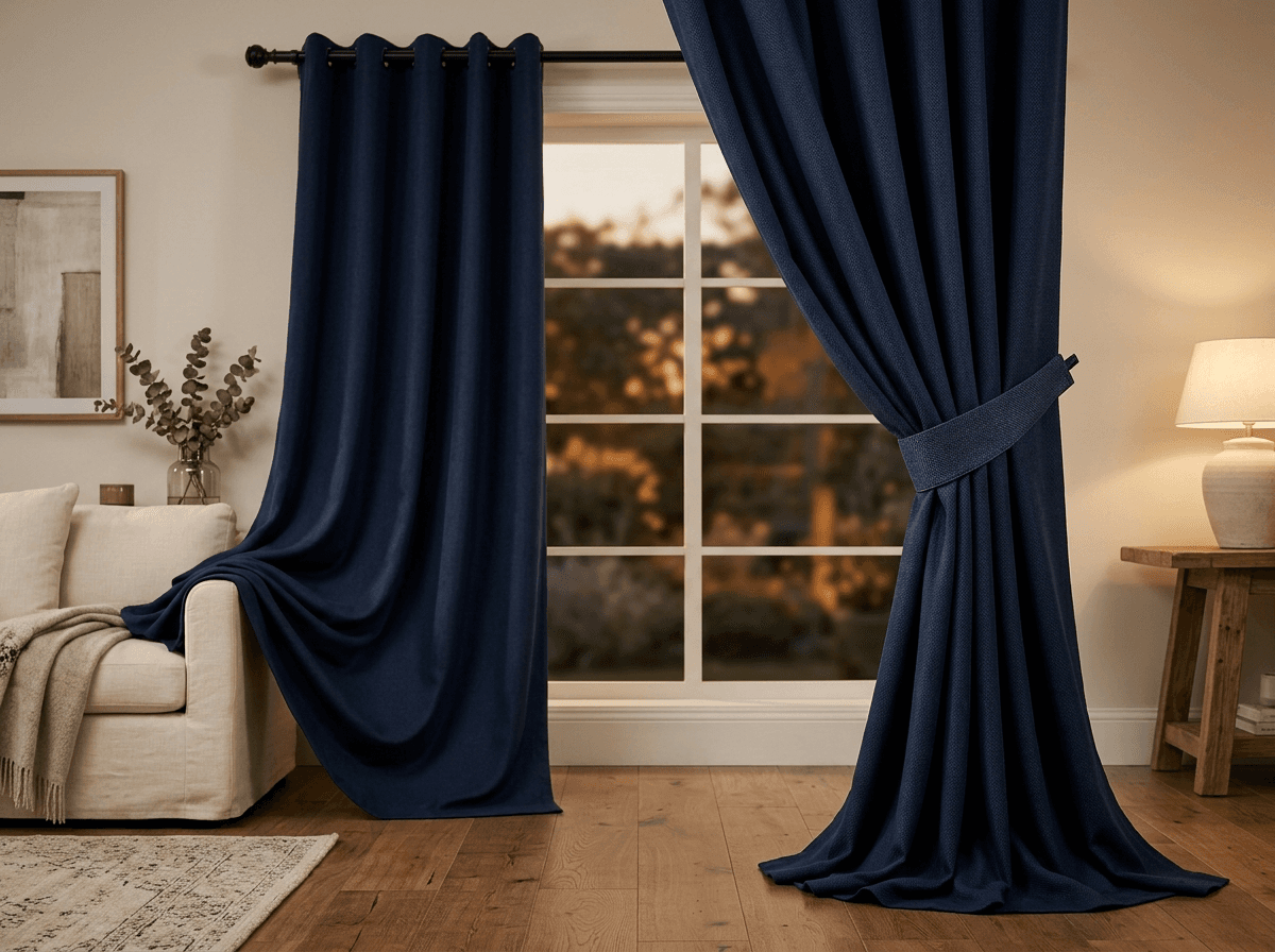 Blackout Curtains (Thermal Insulated)