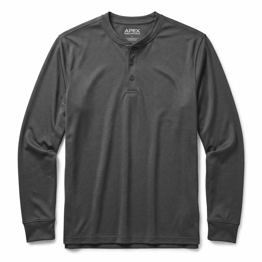 Performance Henley (Long Sleeve)