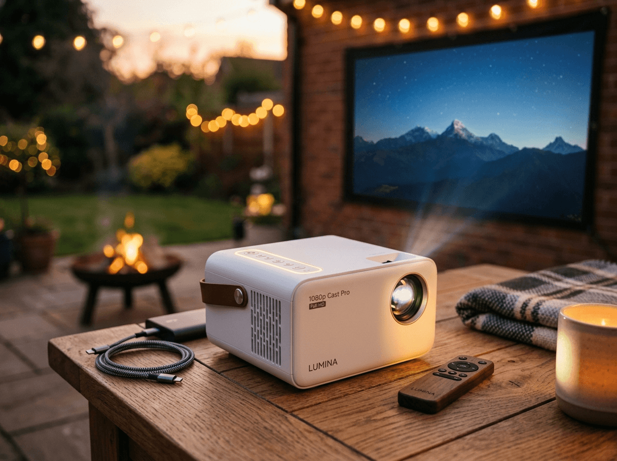 Backyard Projector (1080p, Portable)
