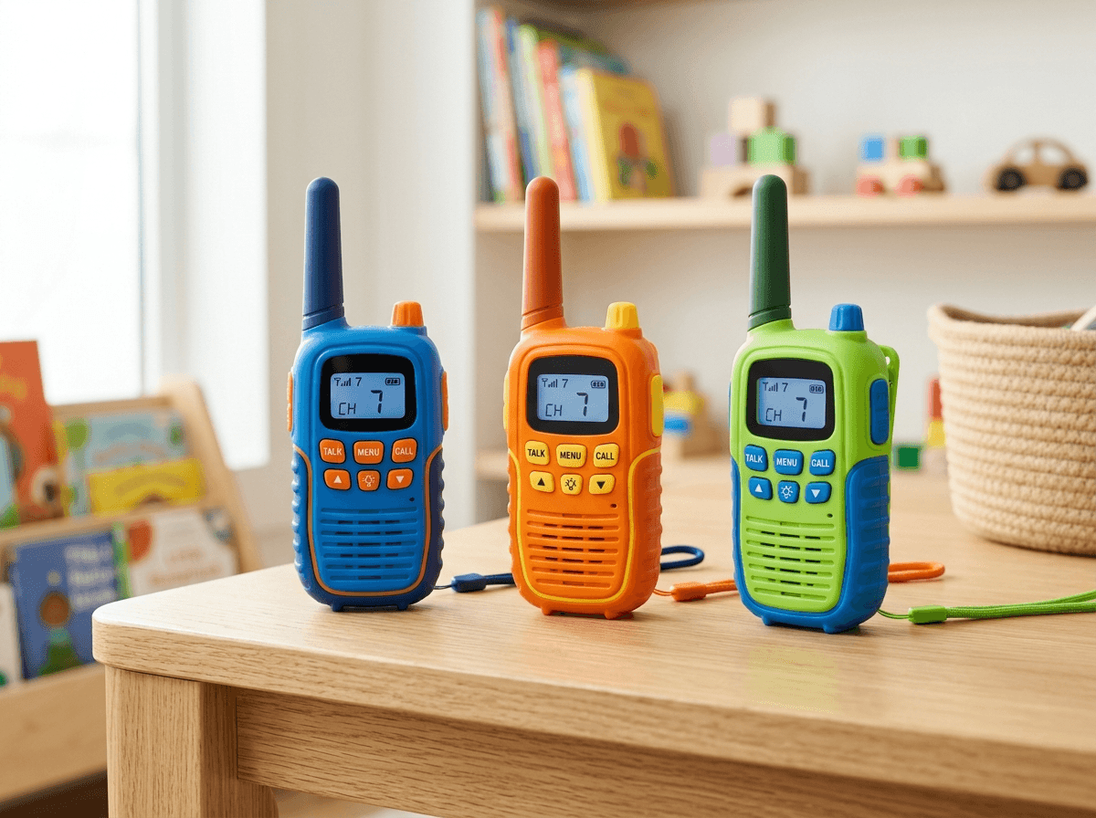 Kids Walkie-Talkies (3-Pack, Long Range)