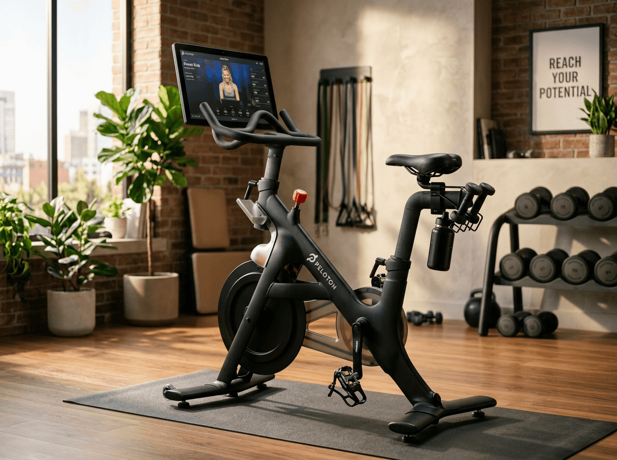 Indoor Cycling Bike with HD Screen