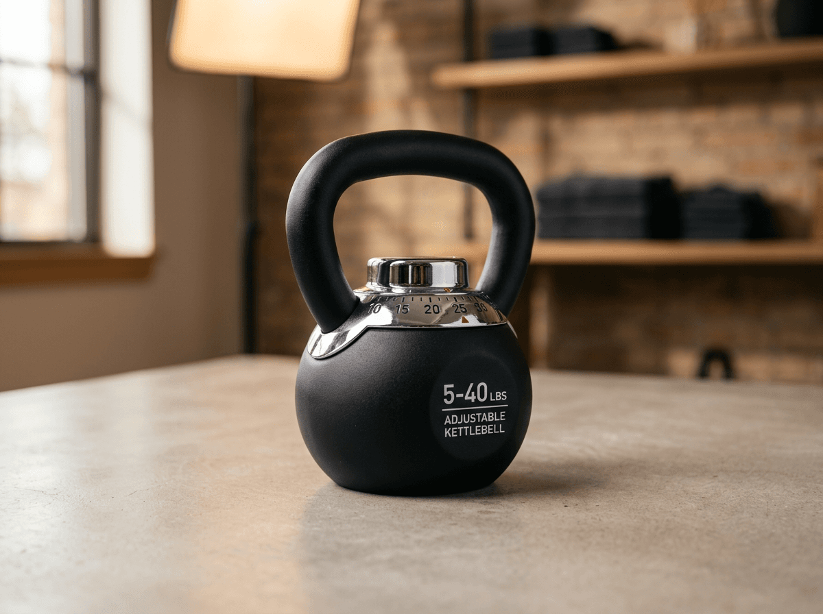 Adjustable Kettlebell (5-40 lbs)