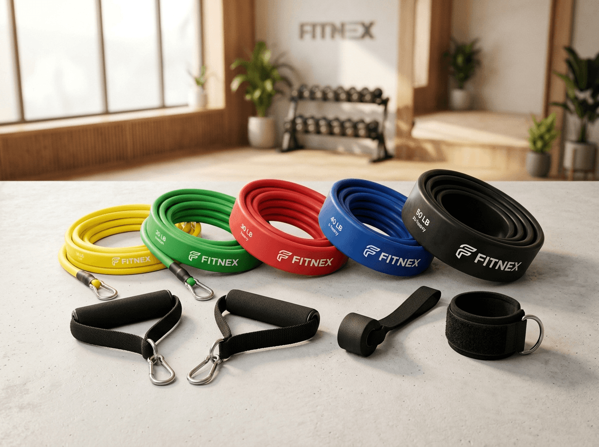 Heavy Resistance Bands Set (5 Bands)