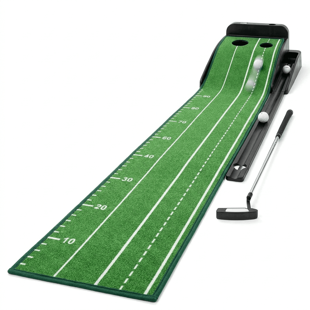 Indoor Putting Mat (10ft with Ball Return)
