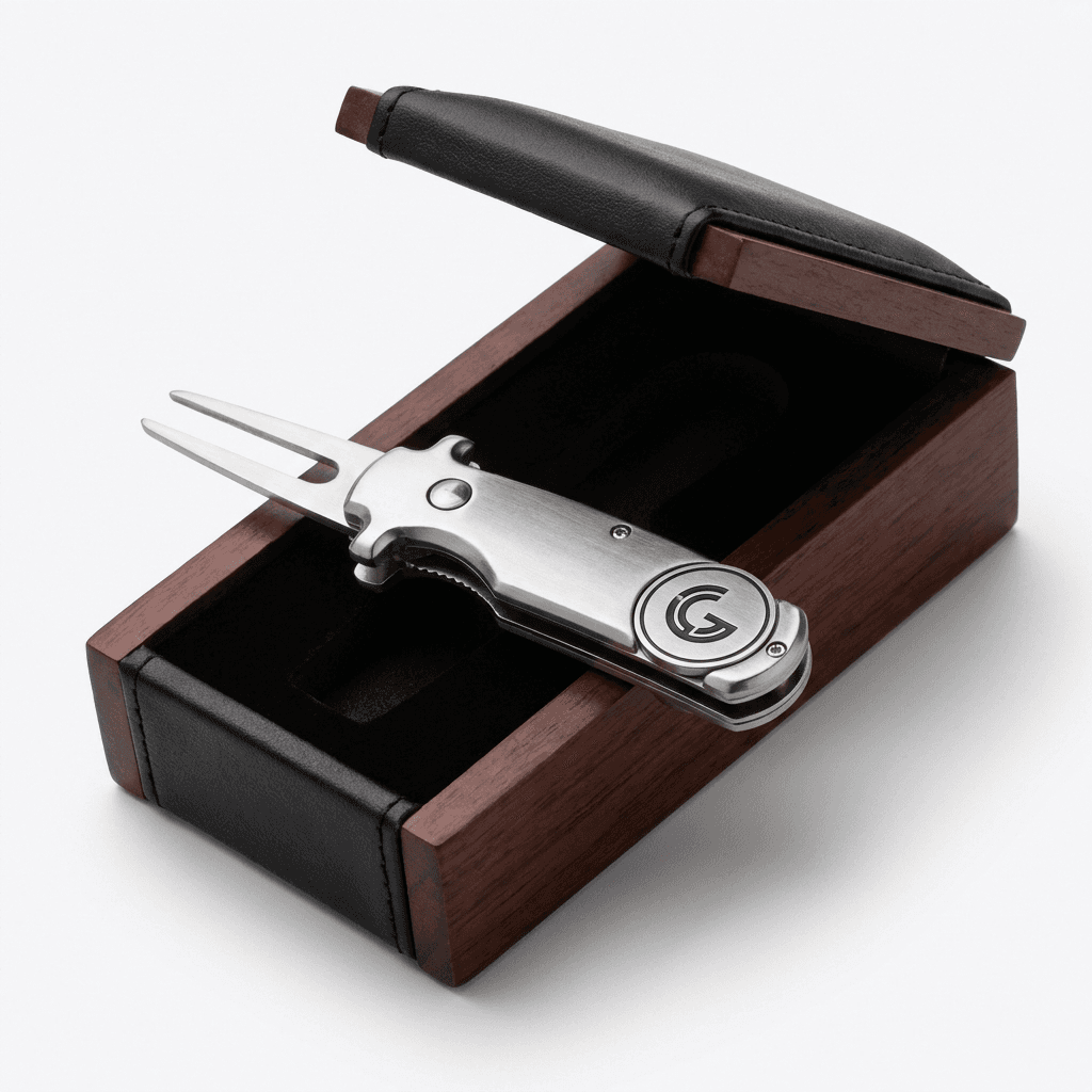 Divot Tool & Ball Marker Set (Premium Metal)