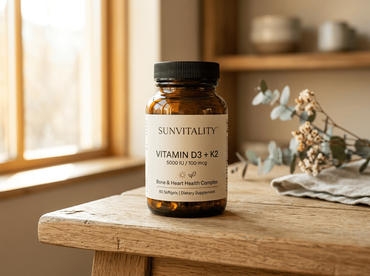 Vitamin D3 + K2 Supplement