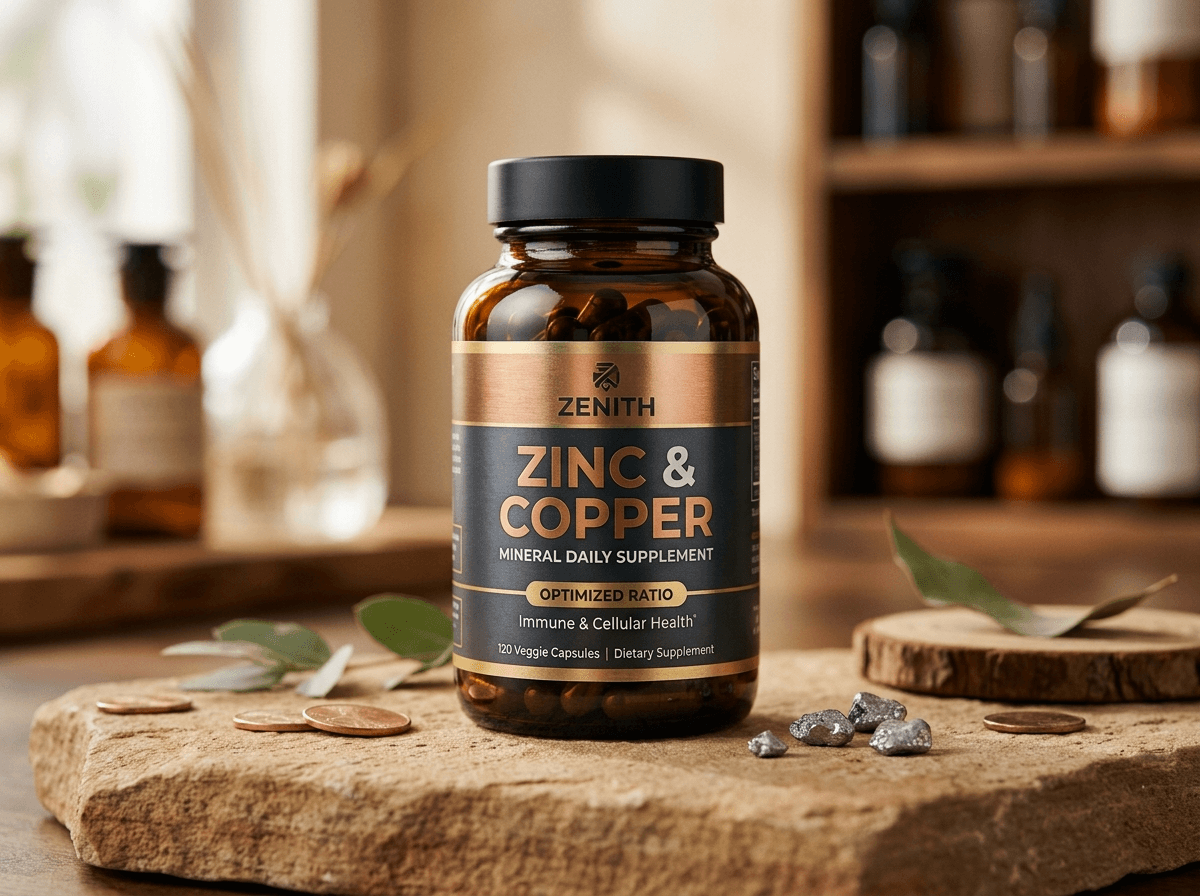Zinc + Copper Daily Supplement