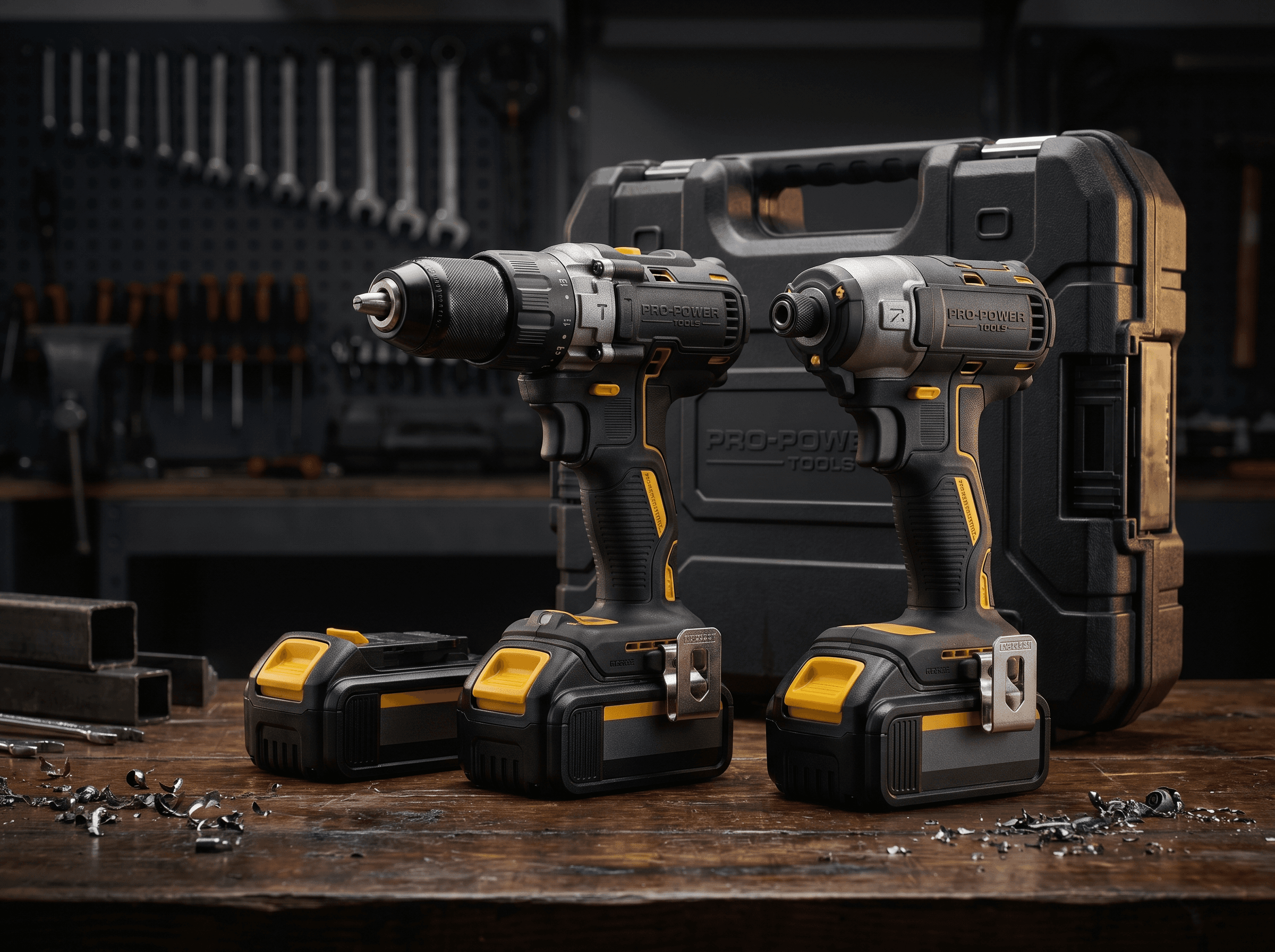 Cordless Power Drill & Impact Driver Combo
