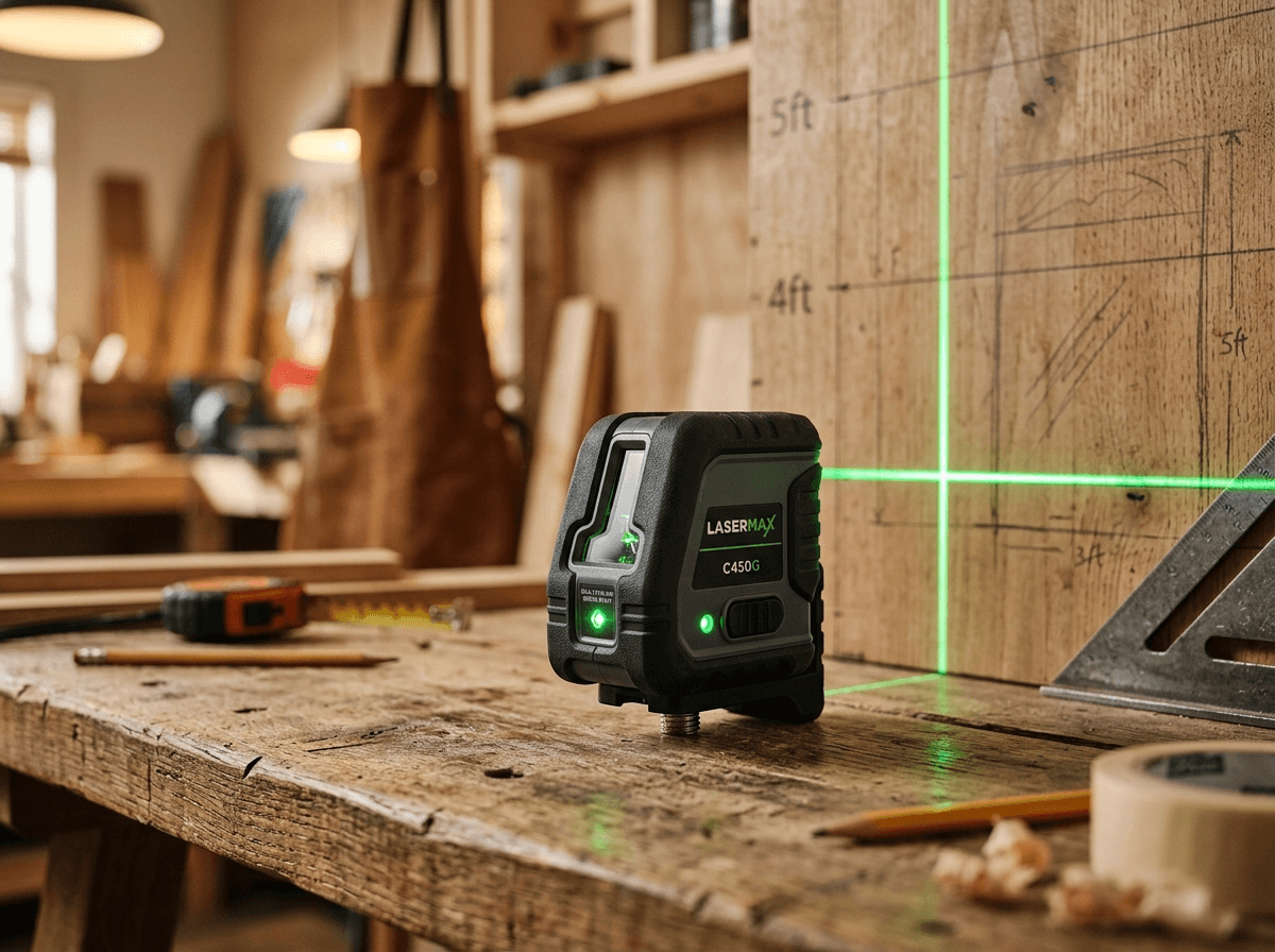 Laser Level (Self-Leveling, Cross Line)