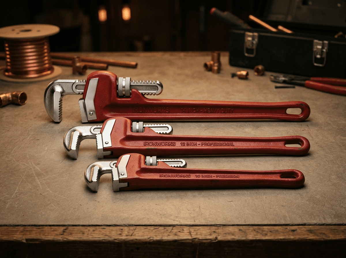Pipe Wrench Set (3-Piece)