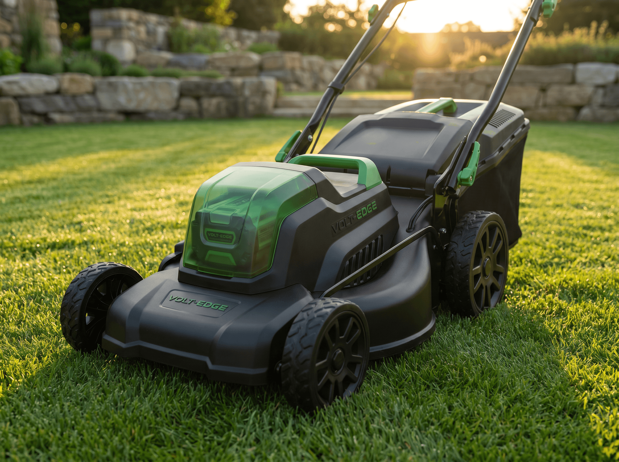 Battery-Powered Self-Propelled Lawn Mower