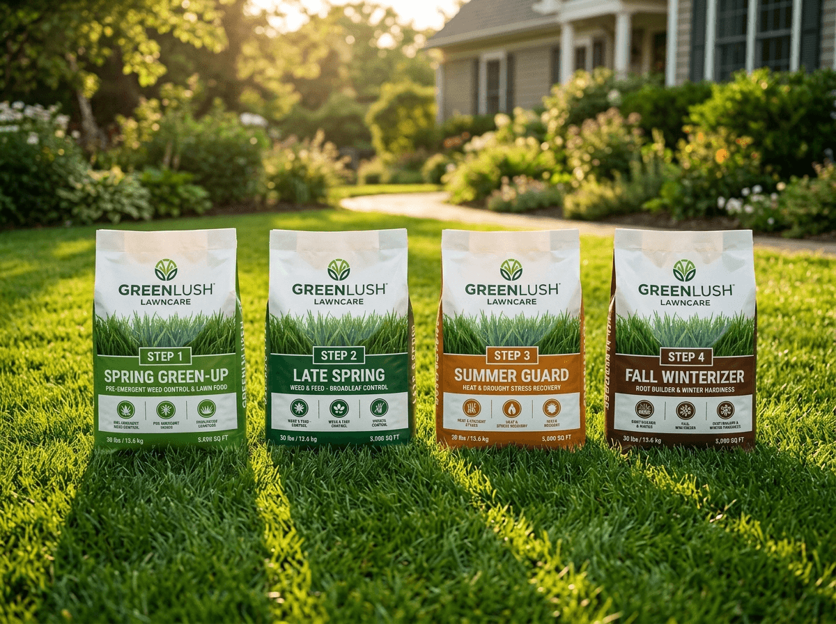Lawn Fertilizer (4-Step Annual Program)
