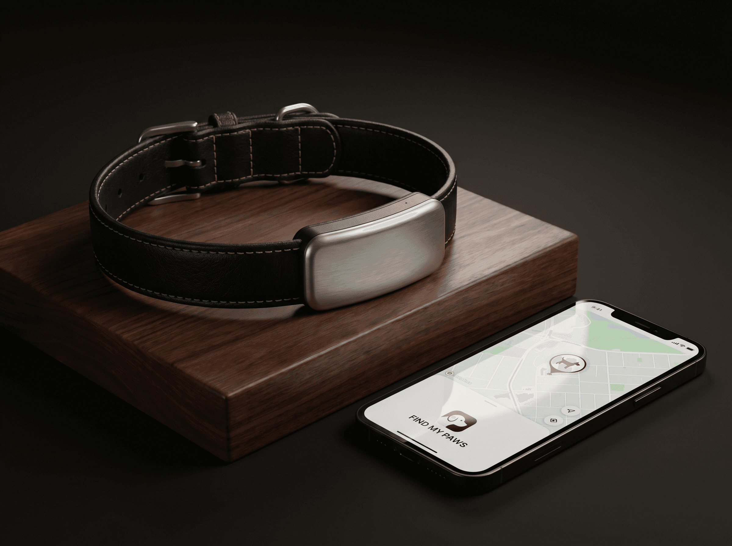 GPS Smart Dog Collar with Activity Tracking