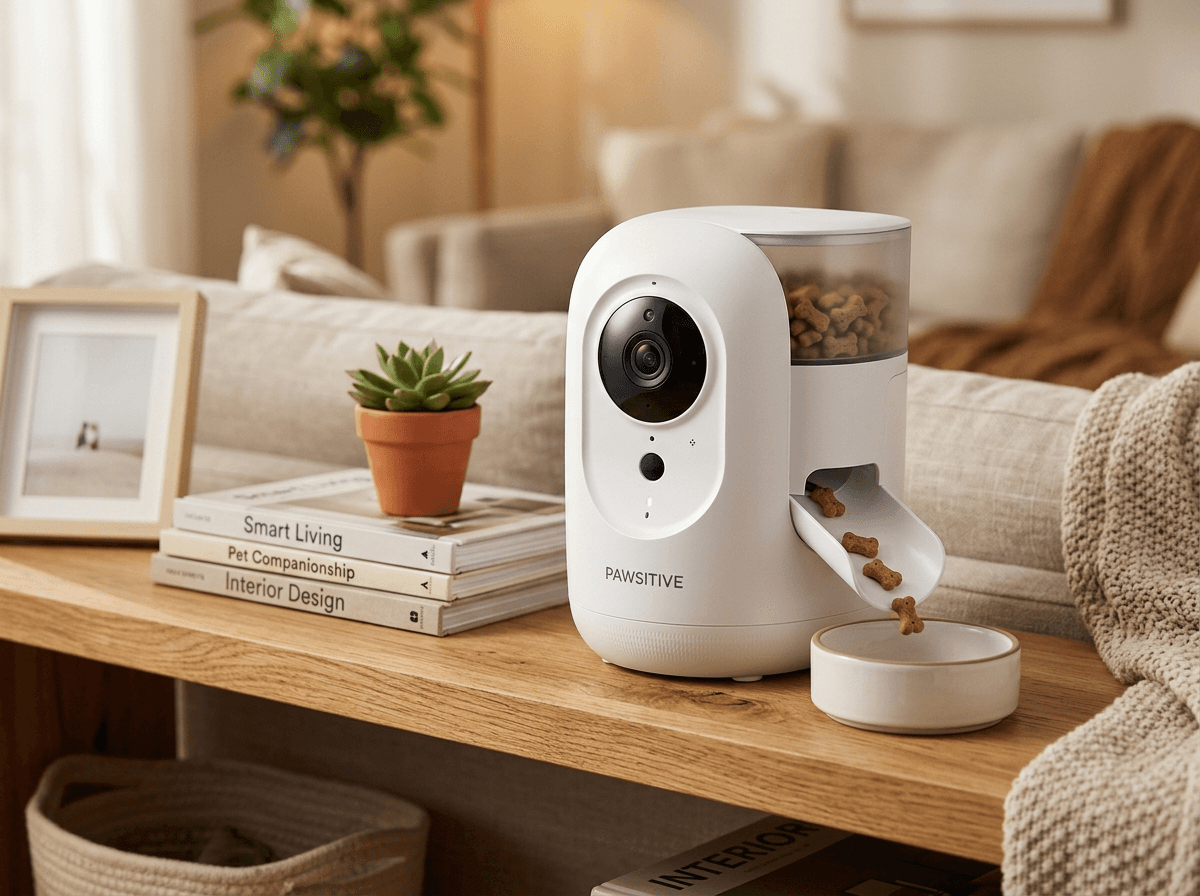 Pet Camera with Treat Dispenser